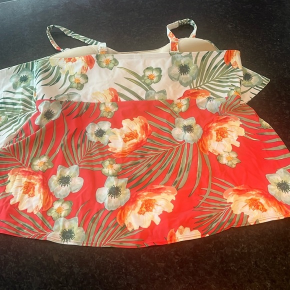 Floral Two-Piece Swimsuit by CACIQUE - Picture 3 of 8